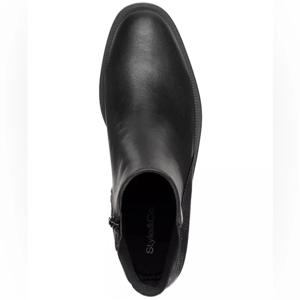Style & Co
Women's Edwinaa Gore Booties BRAND NEW IN BOX‼️ Size 8M Color Black - Picture 6 of 16